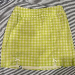 For Love and Lemons Maureen Gingham Skirt
